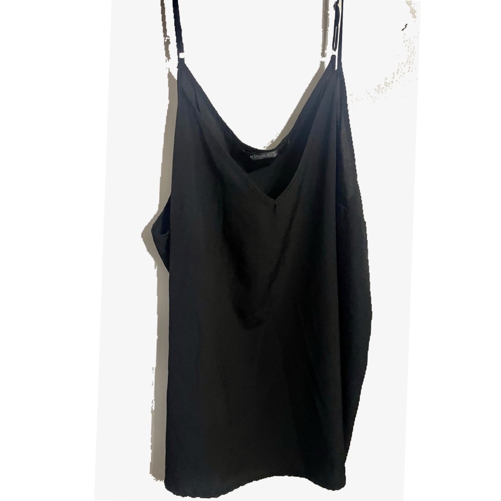 Simple Black Cami/ Shell